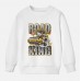 【12M-9Y】Boy Road Roller Print Cotton Stain Resistant Long Sleeve Sweatshirt