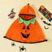 【12M-5Y】Unisex Cute Halloween Embroidered Colorblock Hooded Cape