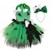 【12M-9Y】2-piece Girl Cute Halloween Layered Tulle Dress Set