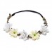 Small Gesang Flower Rose Headband - 5405