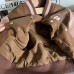 【18M-8Y】Girls Brown Bunny Embroidered PU Leather Jacket