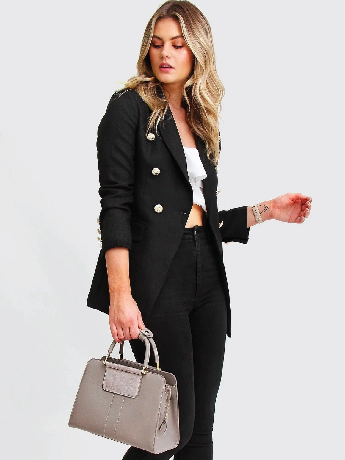 Bring It Textured Blazer Bring It Textured Blazer