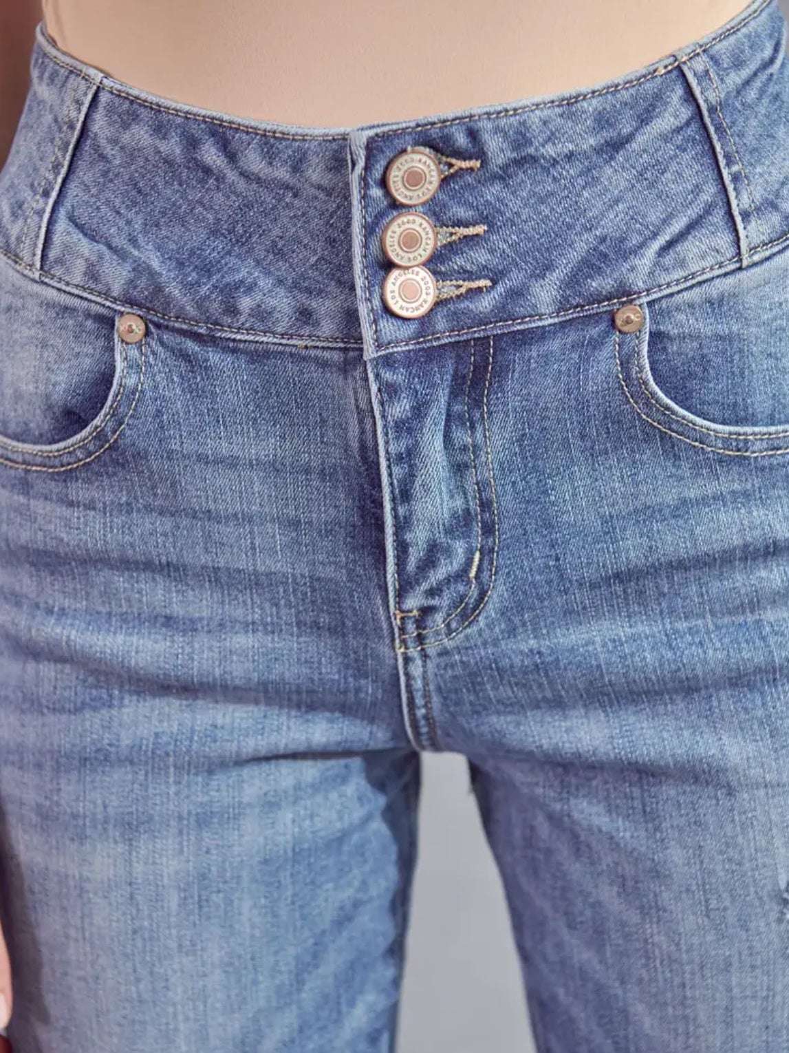 Miranda Triple Button Kancan Jeans Miranda Triple Button Kancan Jeans
