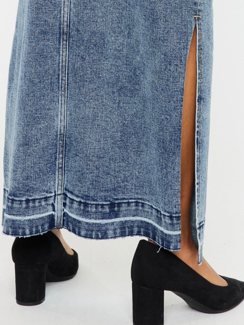 Miami Maxi Denim Skirt Miami Maxi Denim Skirt