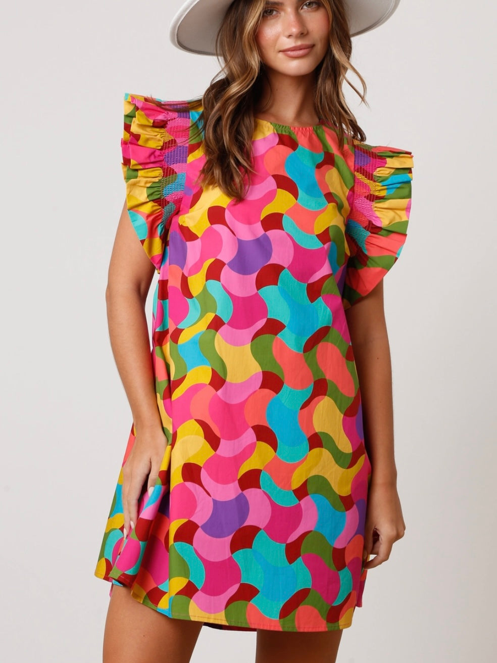 Chroma Wave Shift Dress Chroma Wave Shift Dress