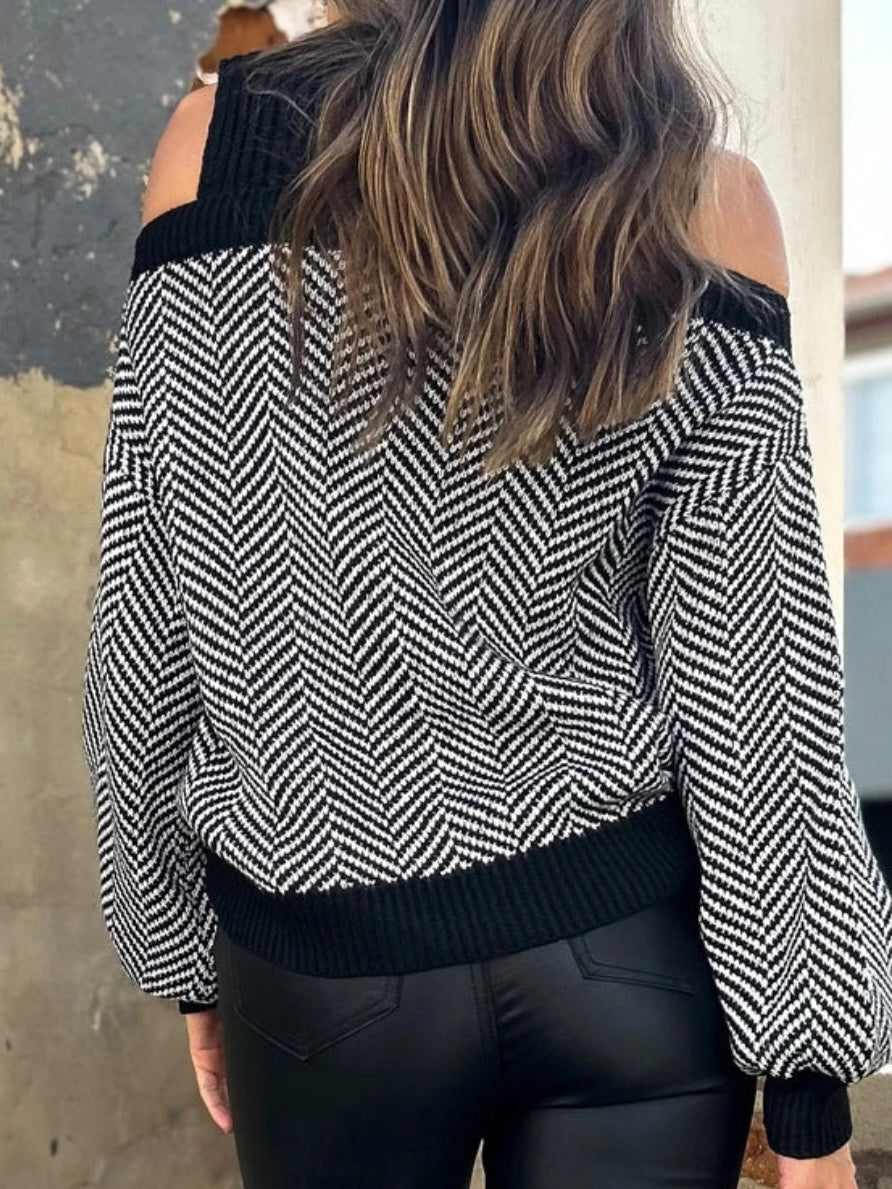 Split Decision Sweater Split Decision Sweater