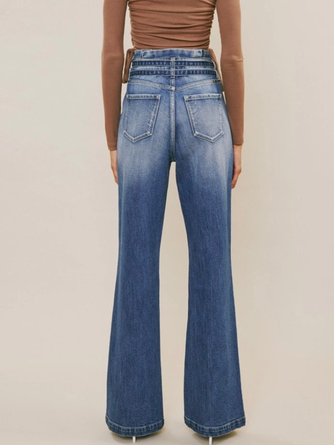 Promise Belted Paperbag Waist Jeans Promise Belted Paperbag Waist Jeans