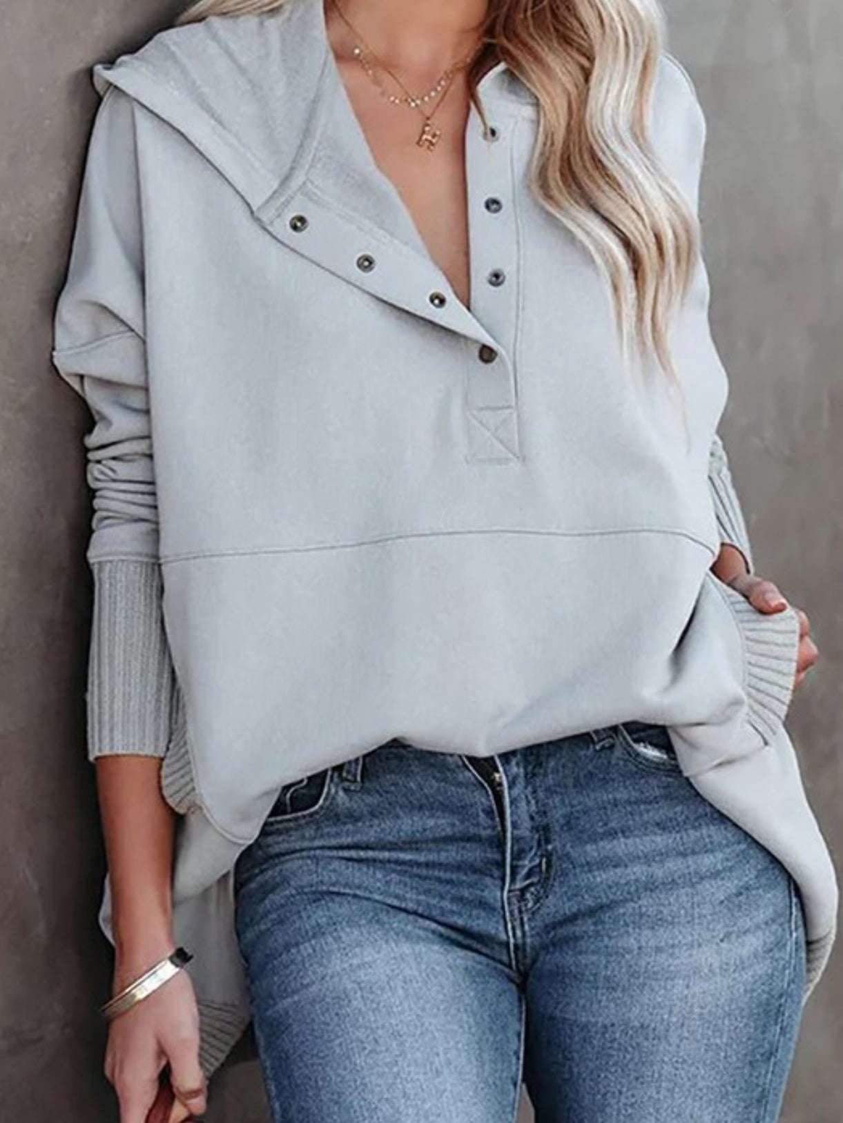The Henley Hoodie The Henley Hoodie