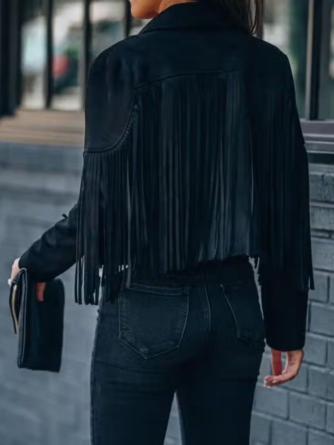 Get Fringed Boho Jacket Get Fringed Boho Jacket