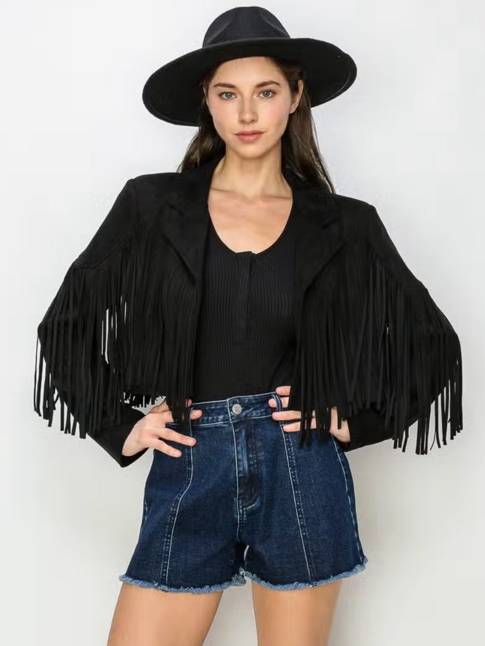Get Fringed Boho Jacket Get Fringed Boho Jacket
