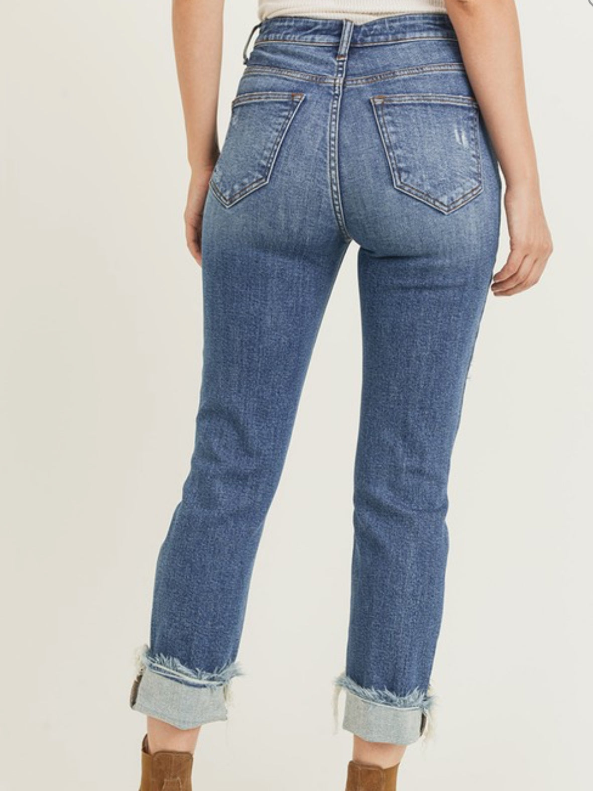 Turn It Up Distressed Jeans Turn It Up Distressed Jeans