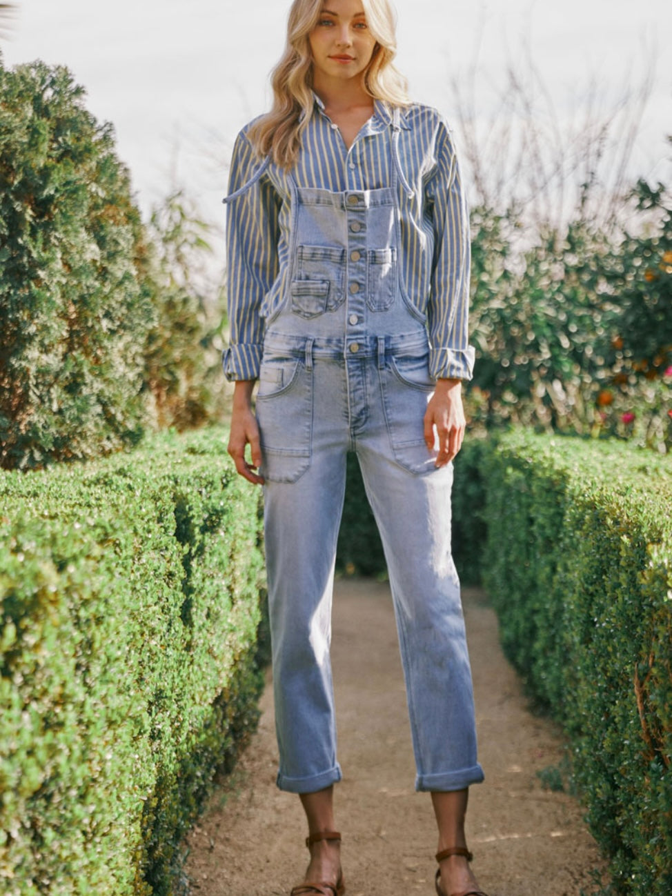 Tinsley Straight Leg Overalls Tinsley Straight Leg Overalls