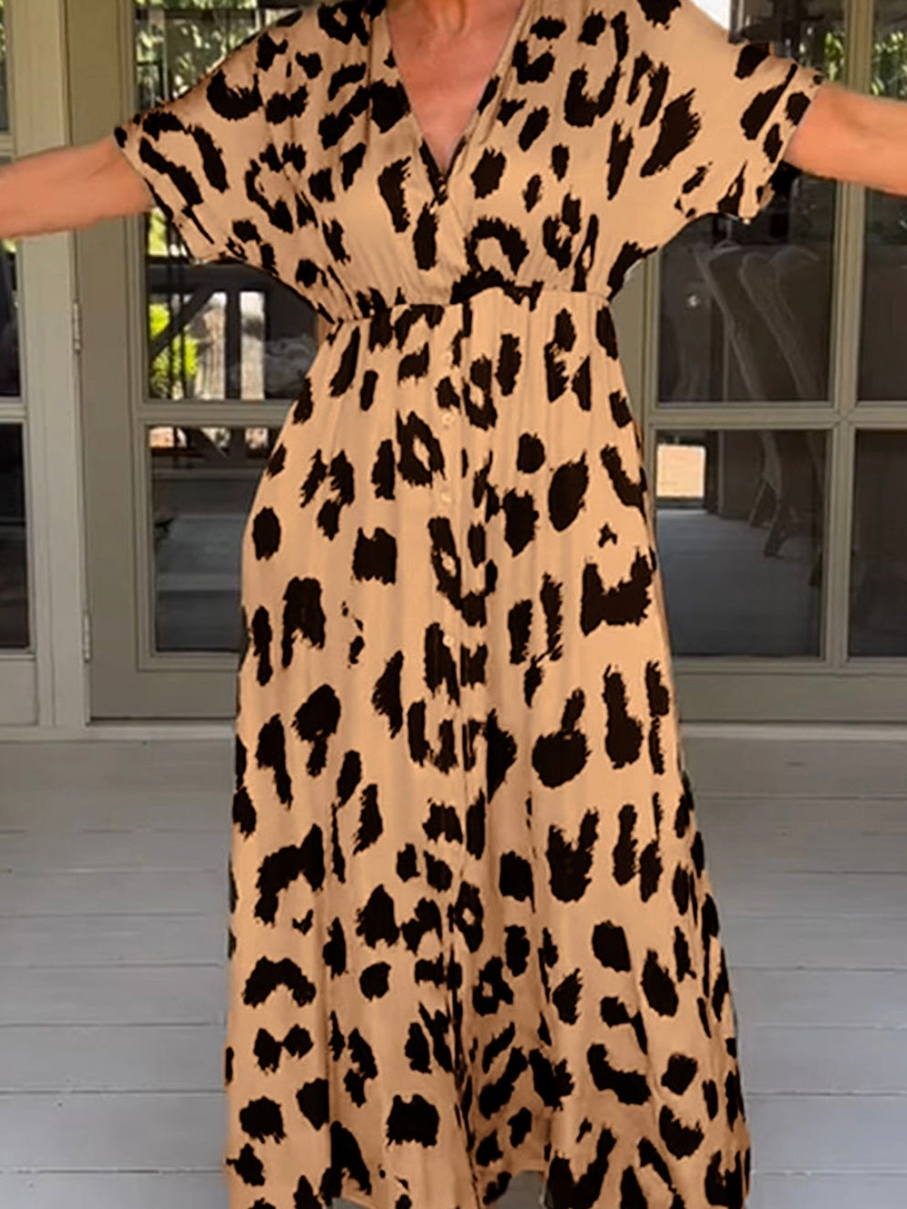 Lucille Leopard Dress Lucille Leopard Dress