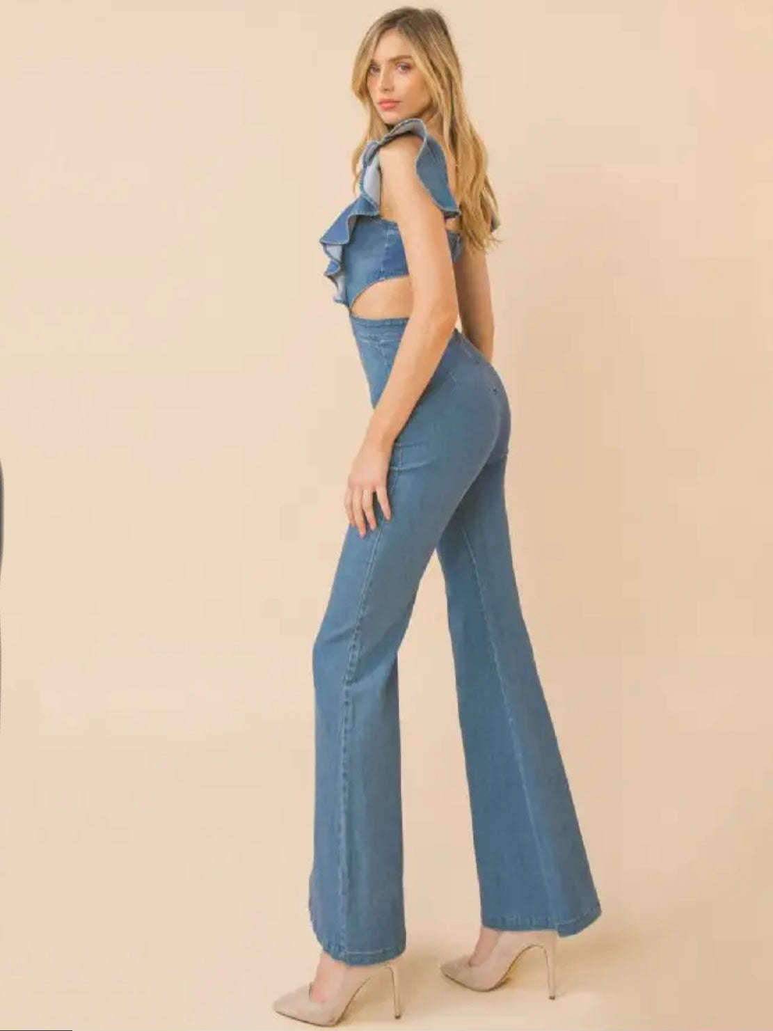 Jessie Denim Jumpsuit Jessie Denim Jumpsuit