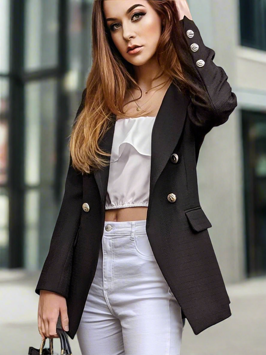 Bring It Textured Blazer Bring It Textured Blazer
