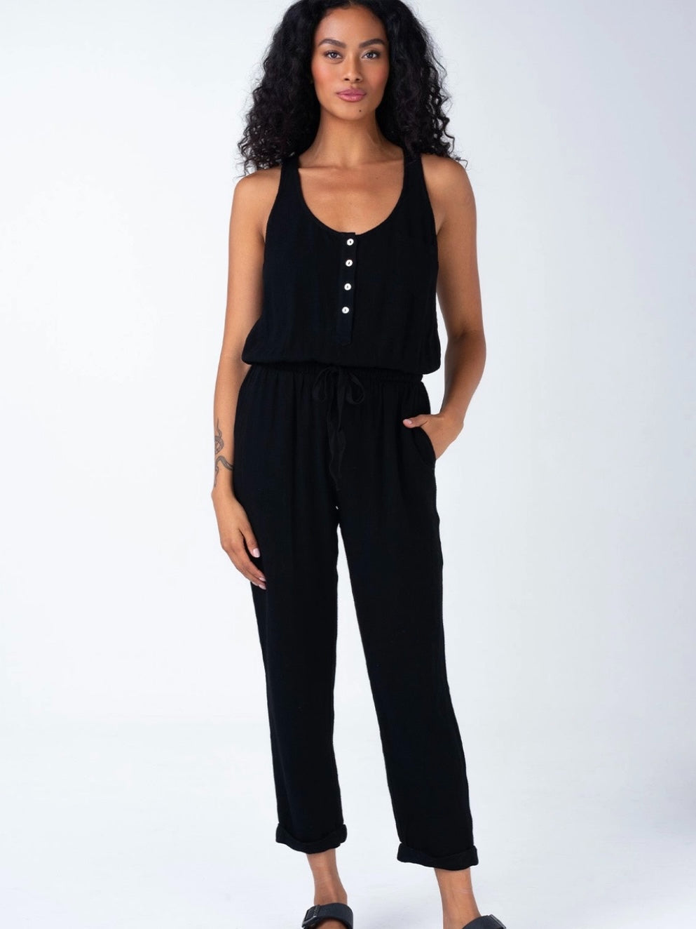 Linen Everyday Jumpsuit Linen Everyday Jumpsuit
