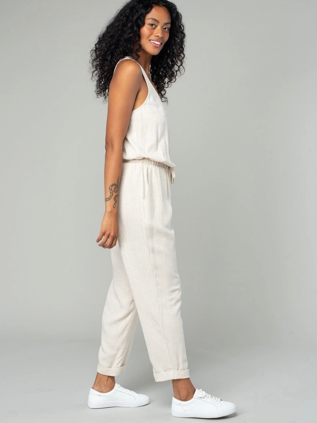 Linen Everyday Jumpsuit Linen Everyday Jumpsuit