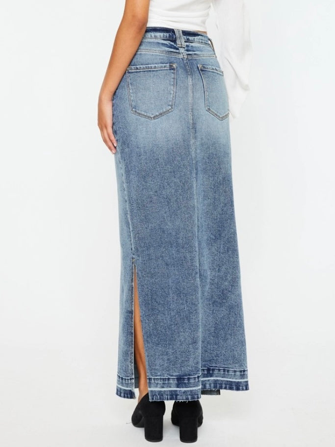 Miami Maxi Denim Skirt Miami Maxi Denim Skirt