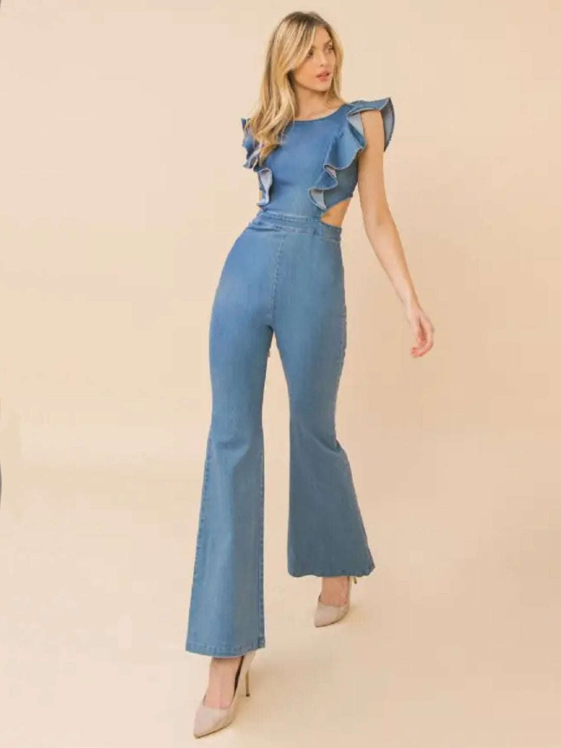 Jessie Denim Jumpsuit Jessie Denim Jumpsuit