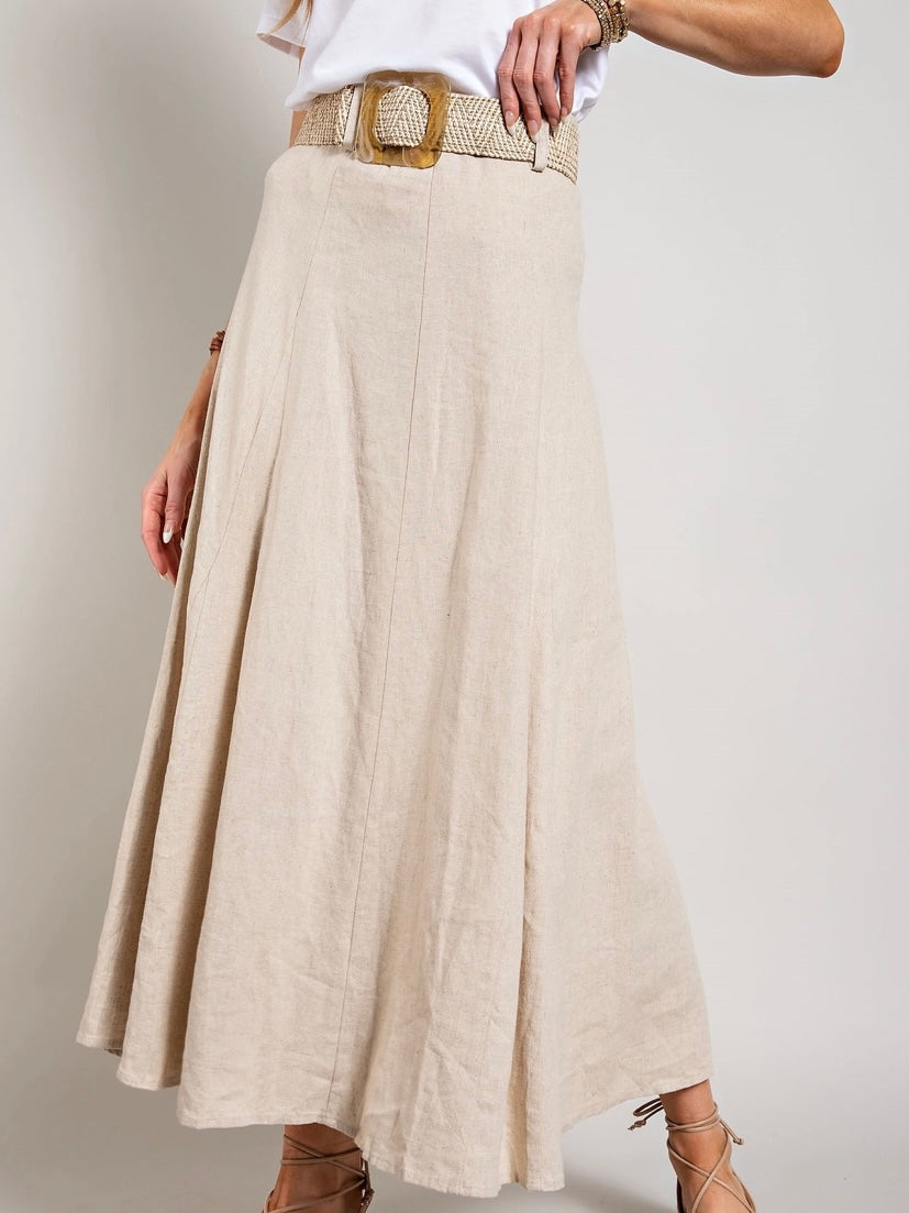 Linen Maxi Skirt Linen Maxi Skirt