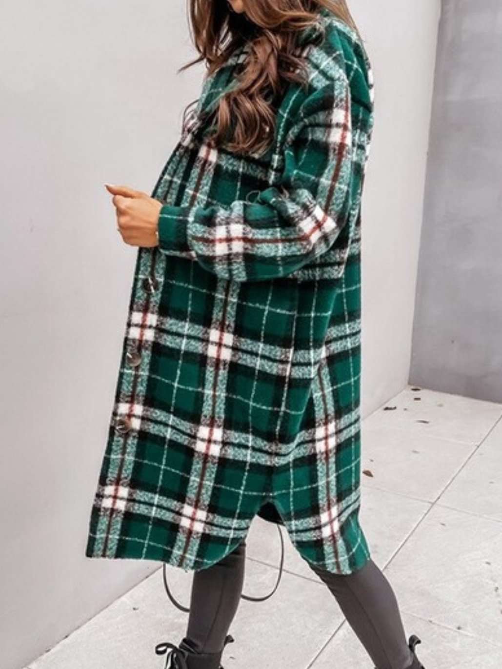 Green Plaid Shacket Green Plaid Shacket