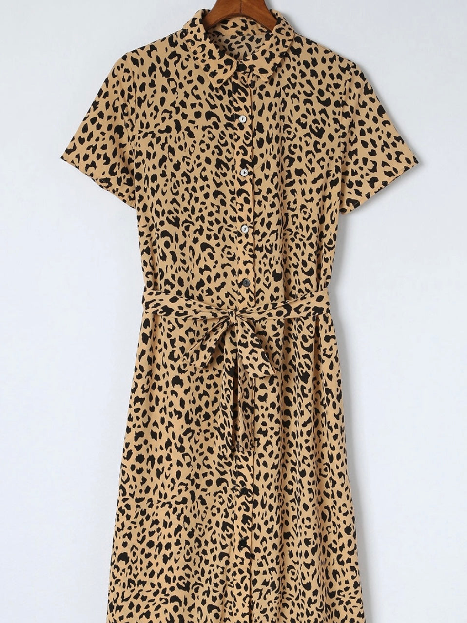 Spotted Button Down Dress Spotted Button Down Dress