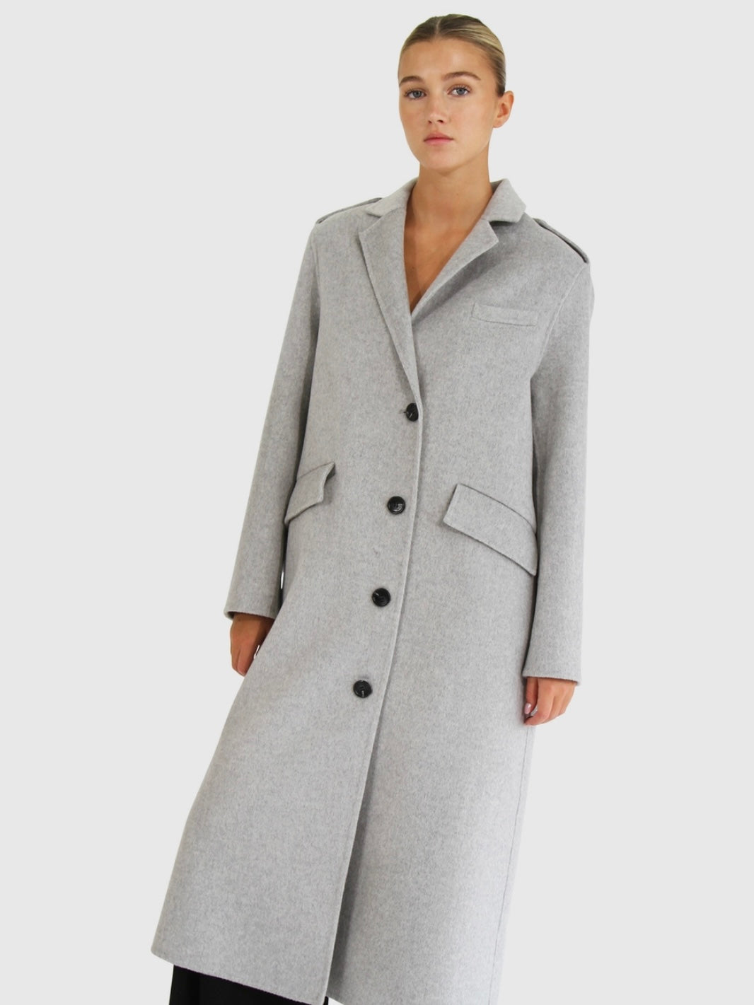 Tainted Longline Grey Coat Tainted Longline Grey Coat