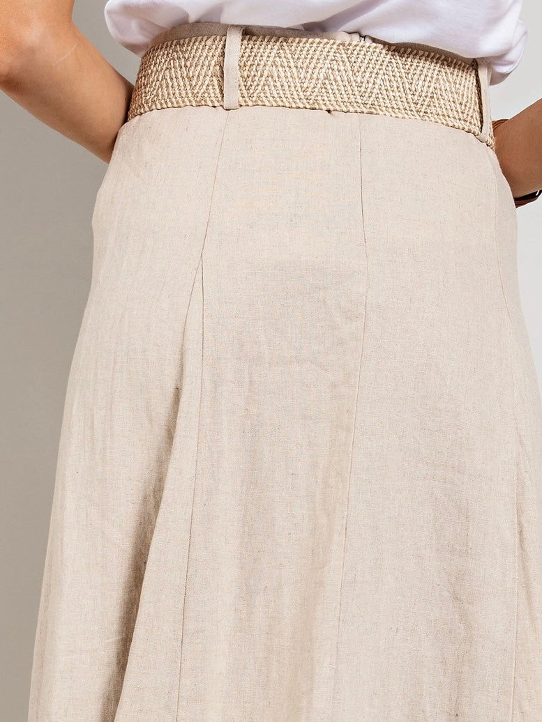 Linen Maxi Skirt Linen Maxi Skirt