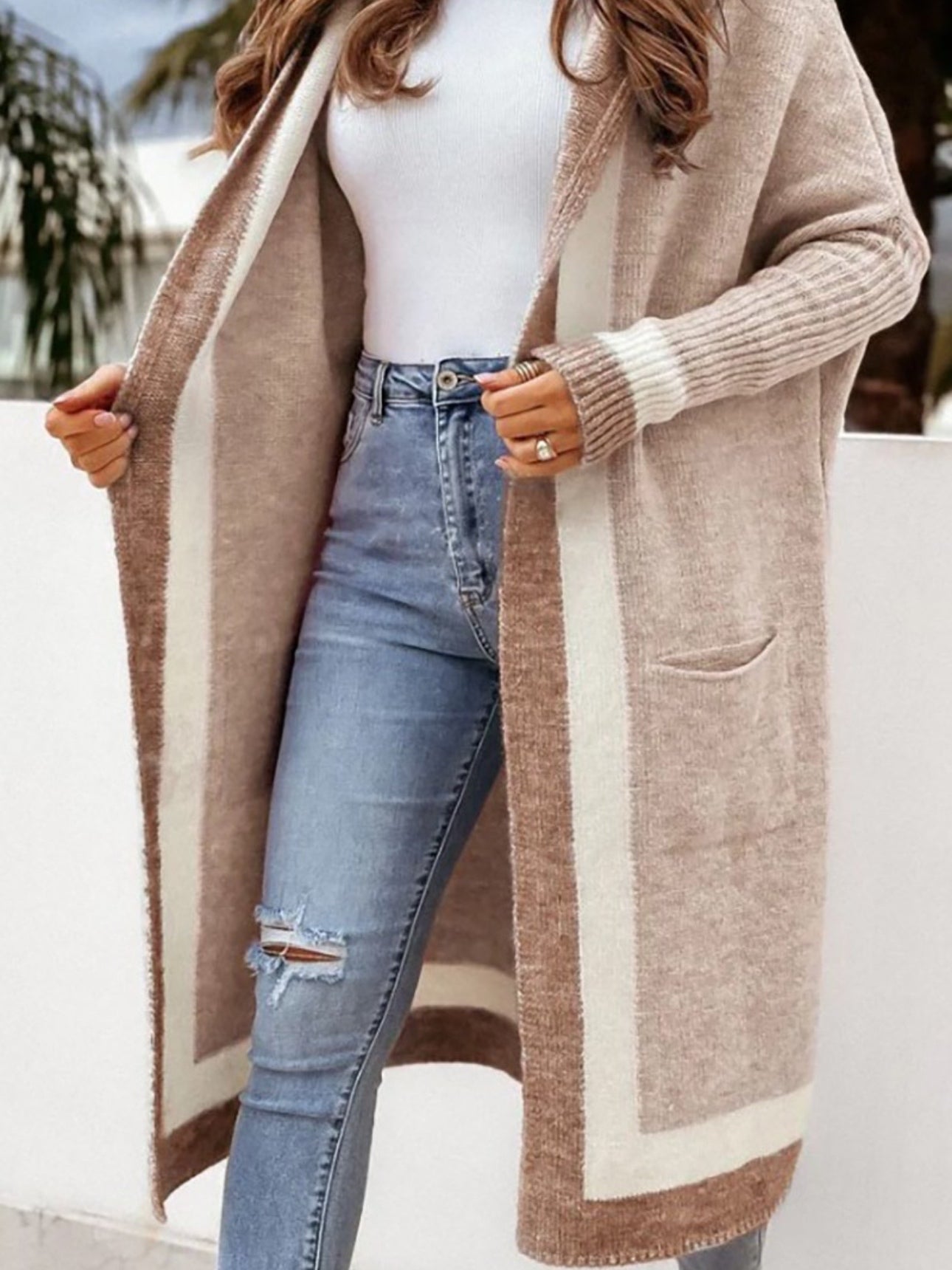 Ella Color Block Cardigan Ella Color Block Cardigan