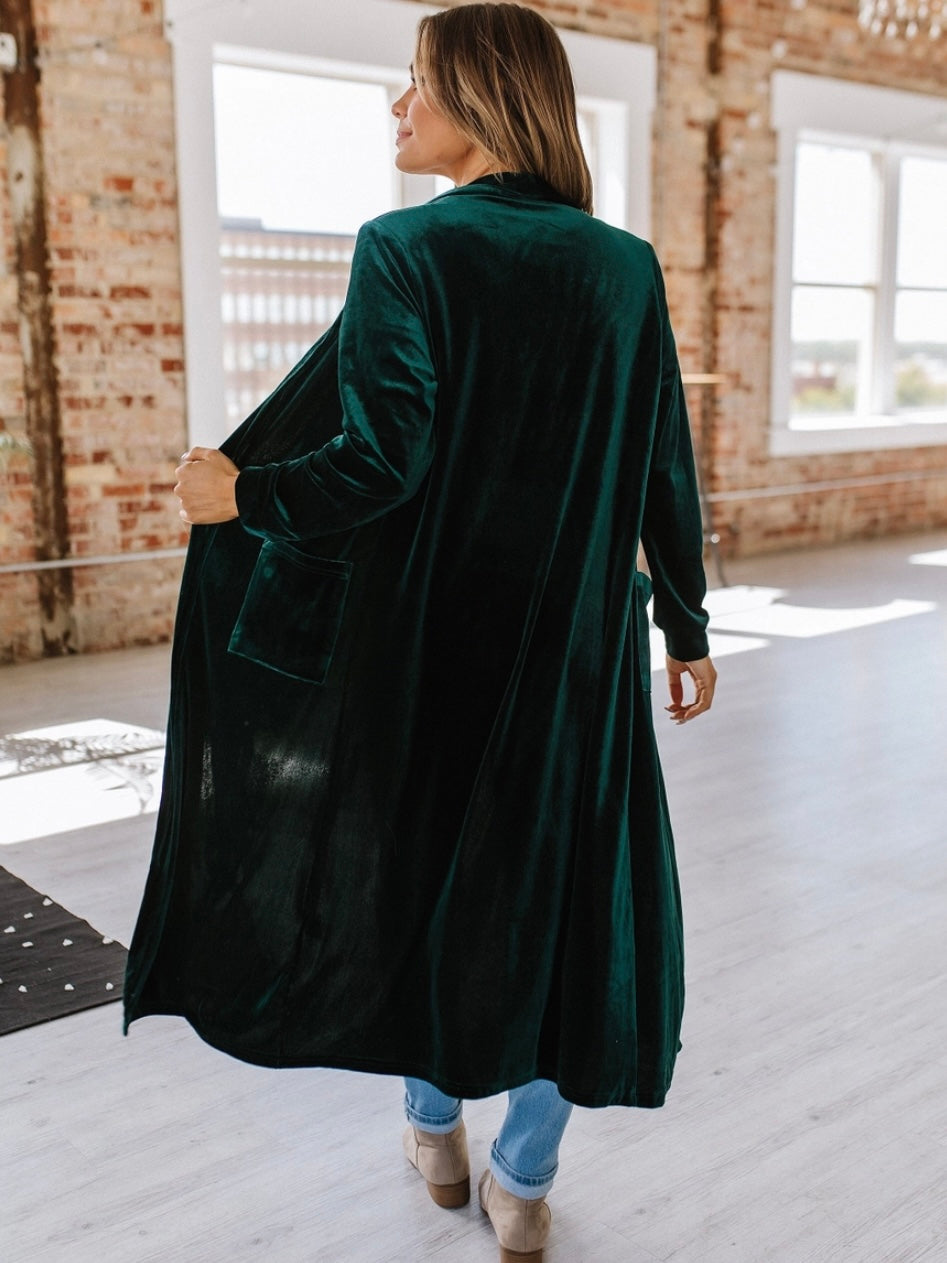 Velvet Vibe Long Duster Velvet Vibe Long Duster
