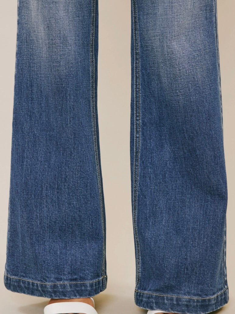 Promise Belted Paperbag Waist Jeans Promise Belted Paperbag Waist Jeans