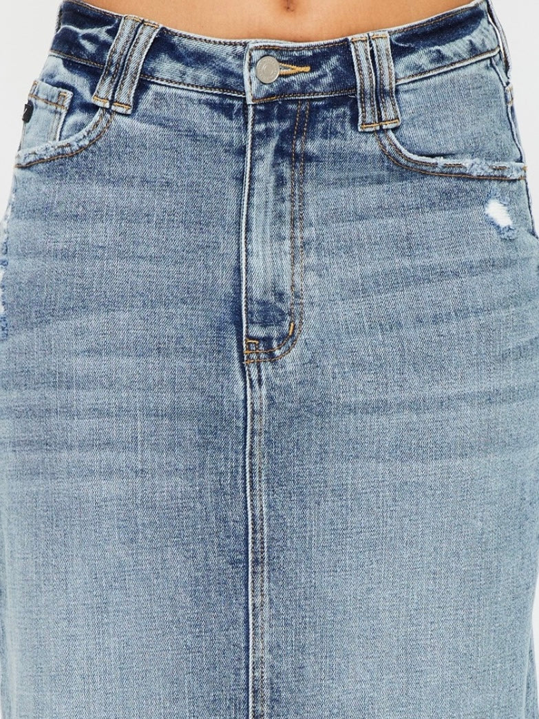 Miami Maxi Denim Skirt Miami Maxi Denim Skirt