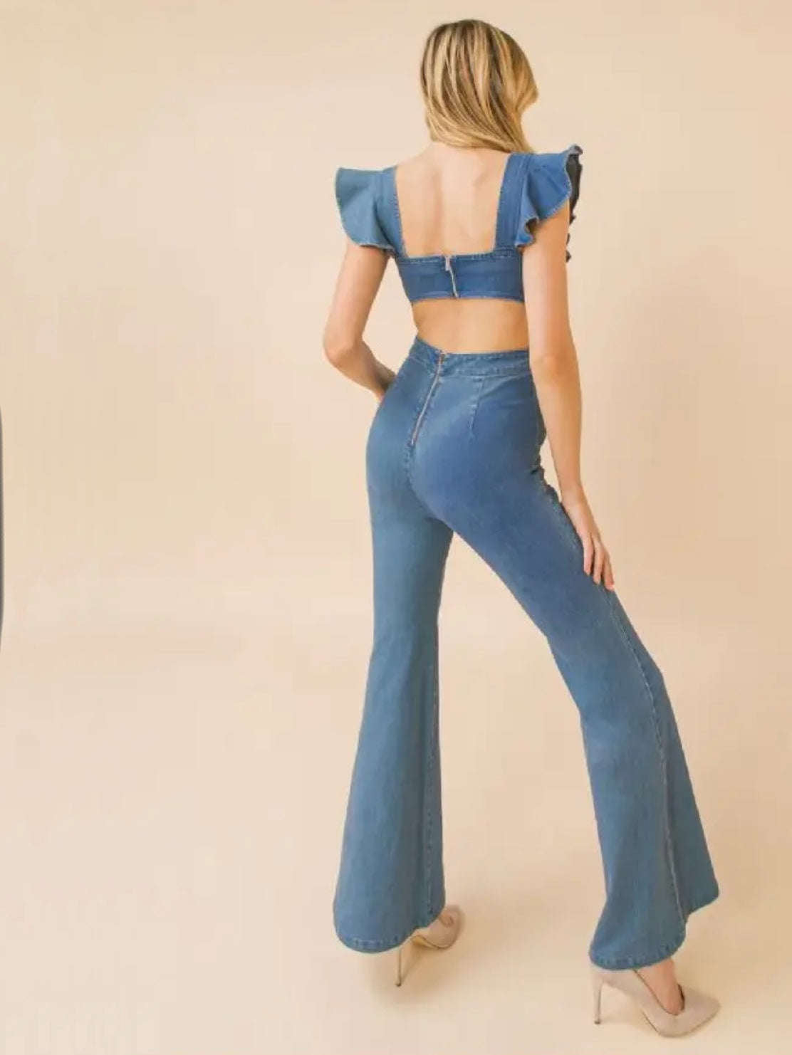 Jessie Denim Jumpsuit Jessie Denim Jumpsuit