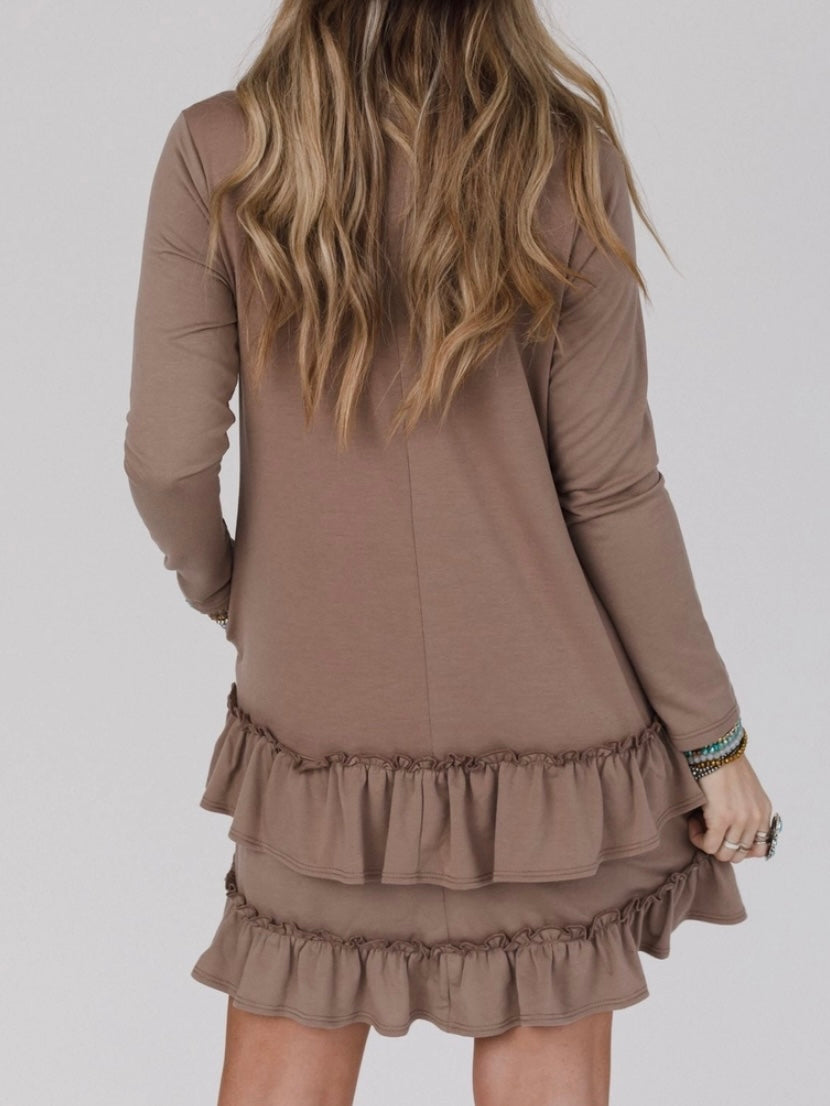 The Ruffled Hem Dress The Ruffled Hem Dress
