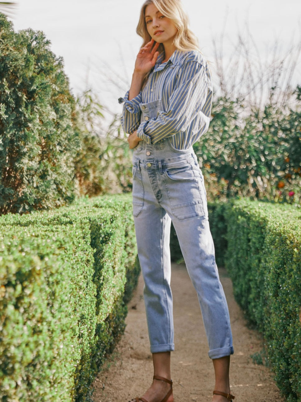 Tinsley Straight Leg Overalls Tinsley Straight Leg Overalls