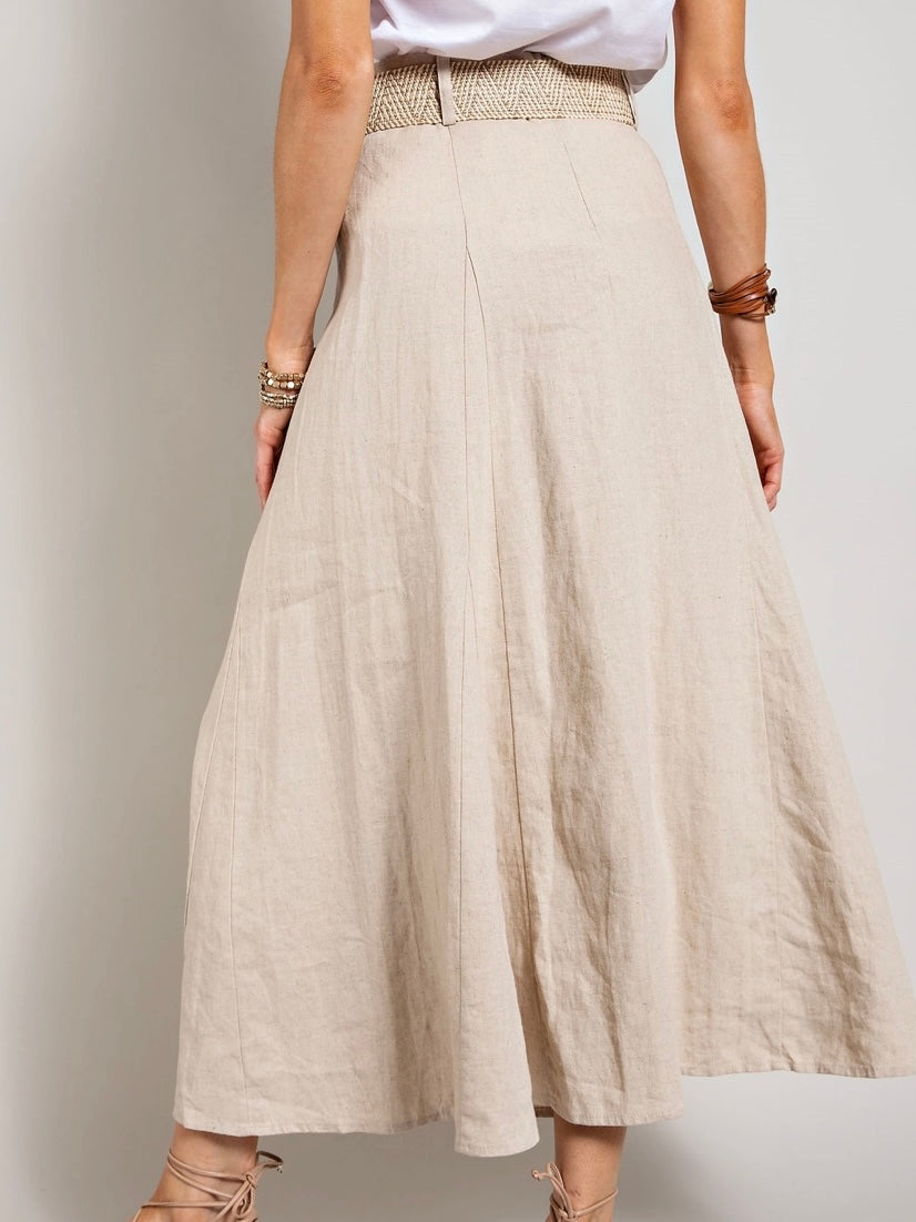Linen Maxi Skirt Linen Maxi Skirt