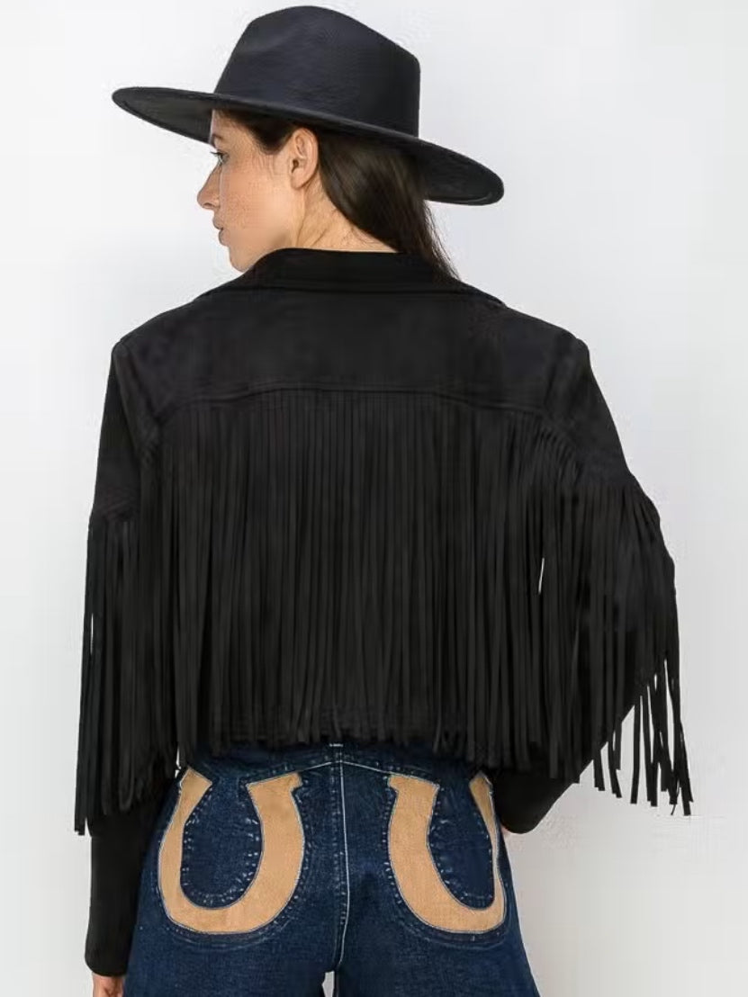 Get Fringed Boho Jacket Get Fringed Boho Jacket