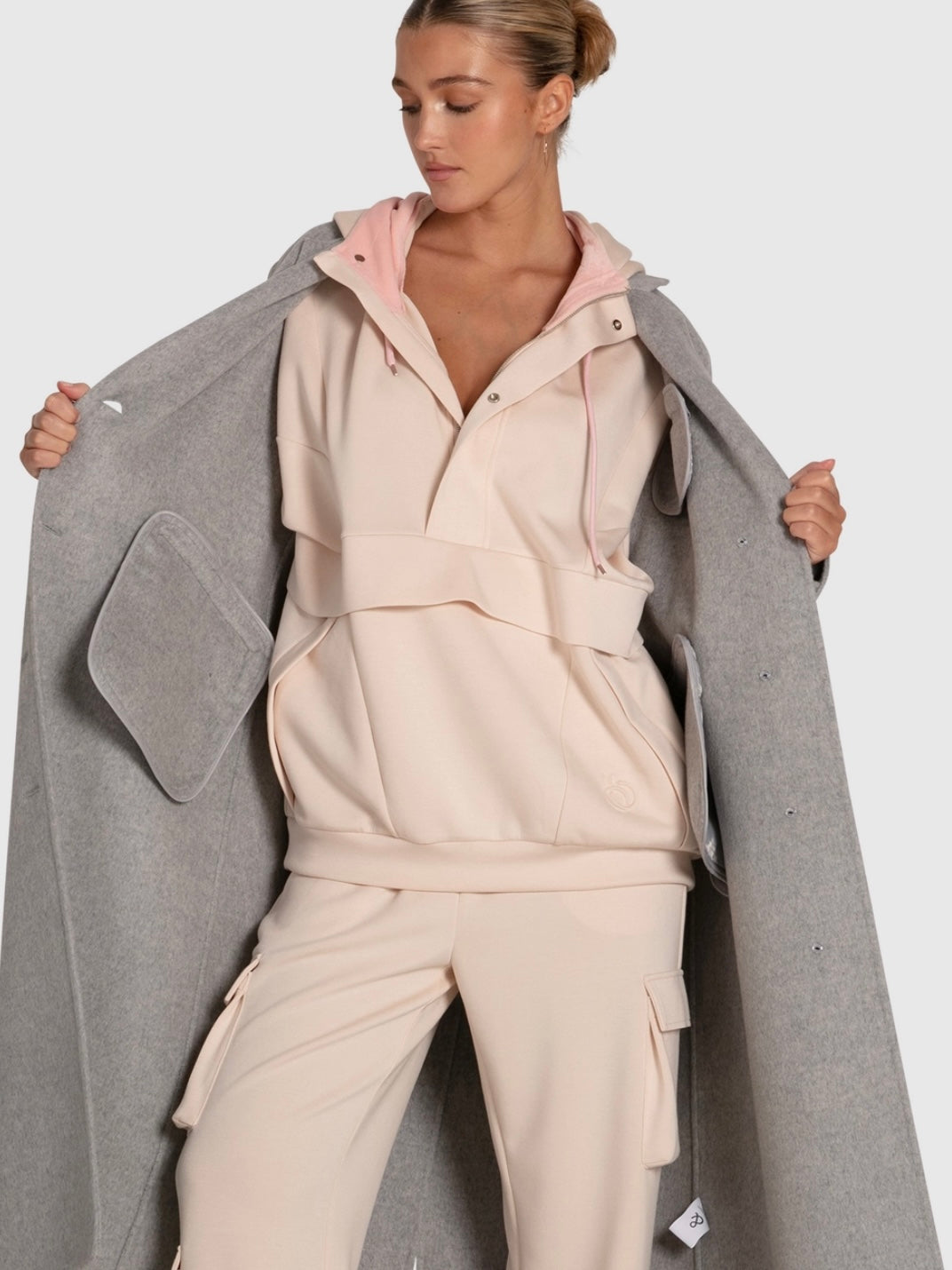 Tainted Longline Grey Coat Tainted Longline Grey Coat