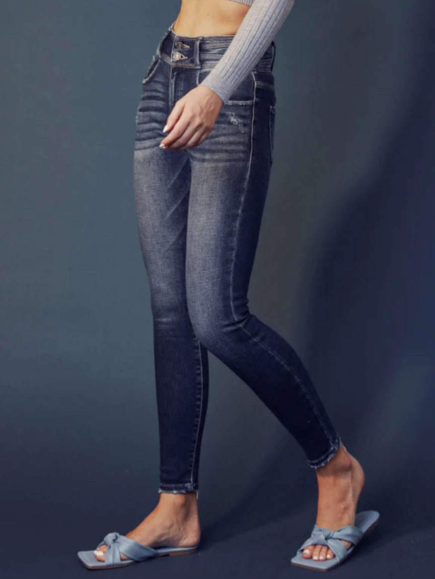 Valerie Double Button Skinny Kancan Jean Valerie Double Button Skinny Kancan Jean