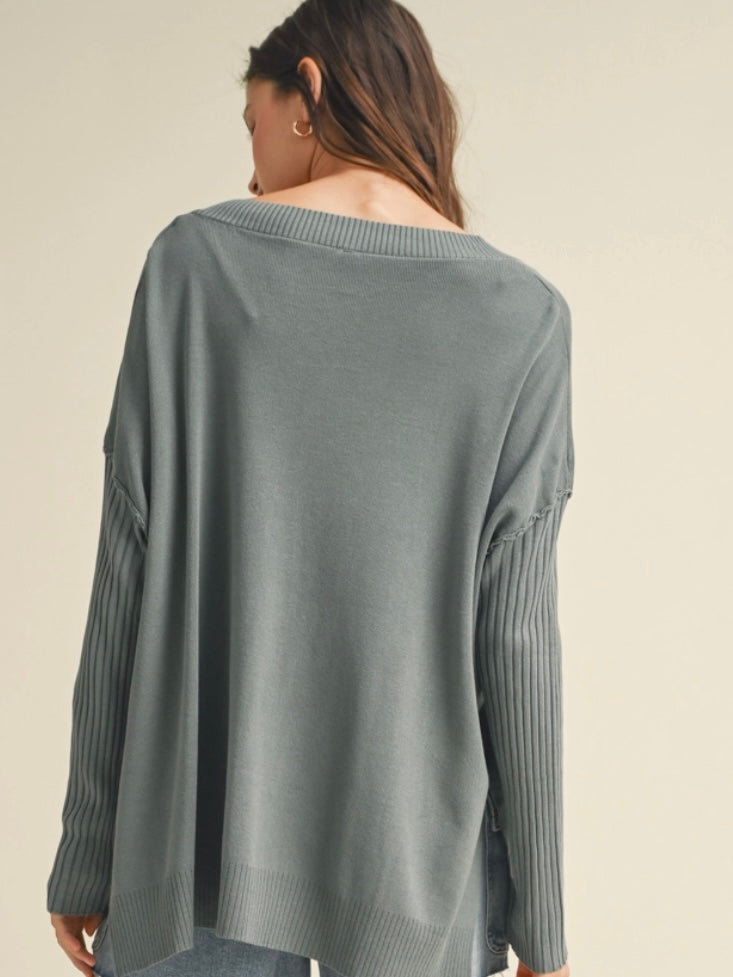 Sienna Deep V Sweater Sienna Deep V Sweater