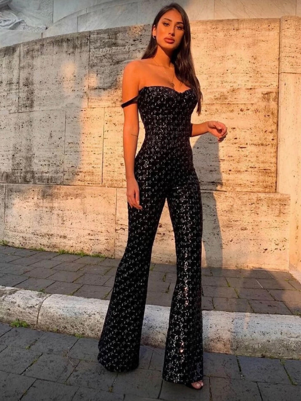 Lainey Sequin Jumpsuit Lainey Sequin Jumpsuit