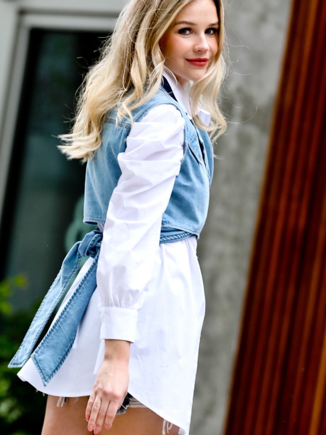 Dawn Denim Mix Tunic + Vest Dawn Denim Mix Tunic + Vest