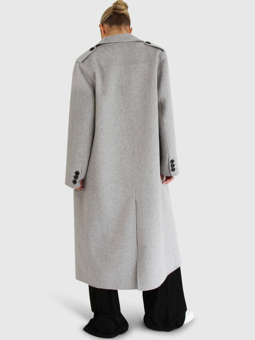 Tainted Longline Grey Coat Tainted Longline Grey Coat