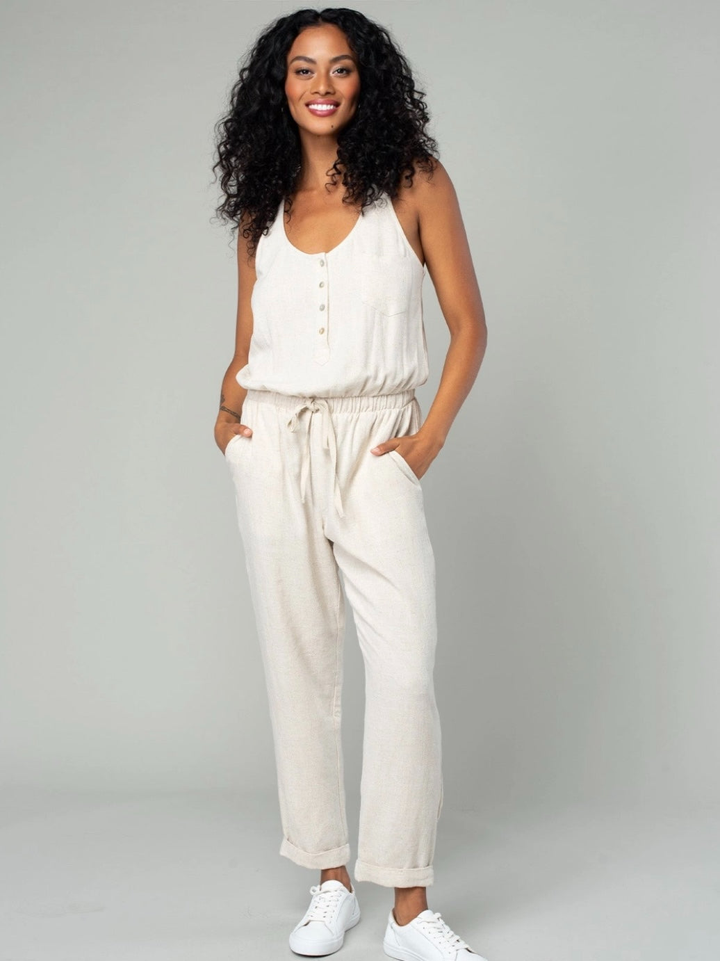 Linen Everyday Jumpsuit Linen Everyday Jumpsuit