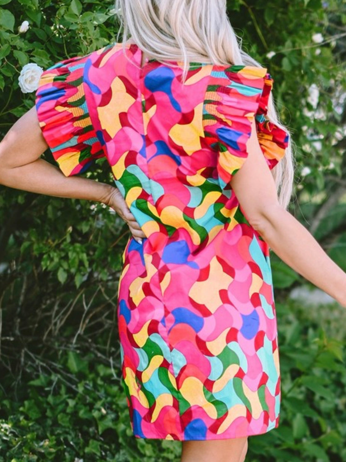 Chroma Wave Shift Dress Chroma Wave Shift Dress