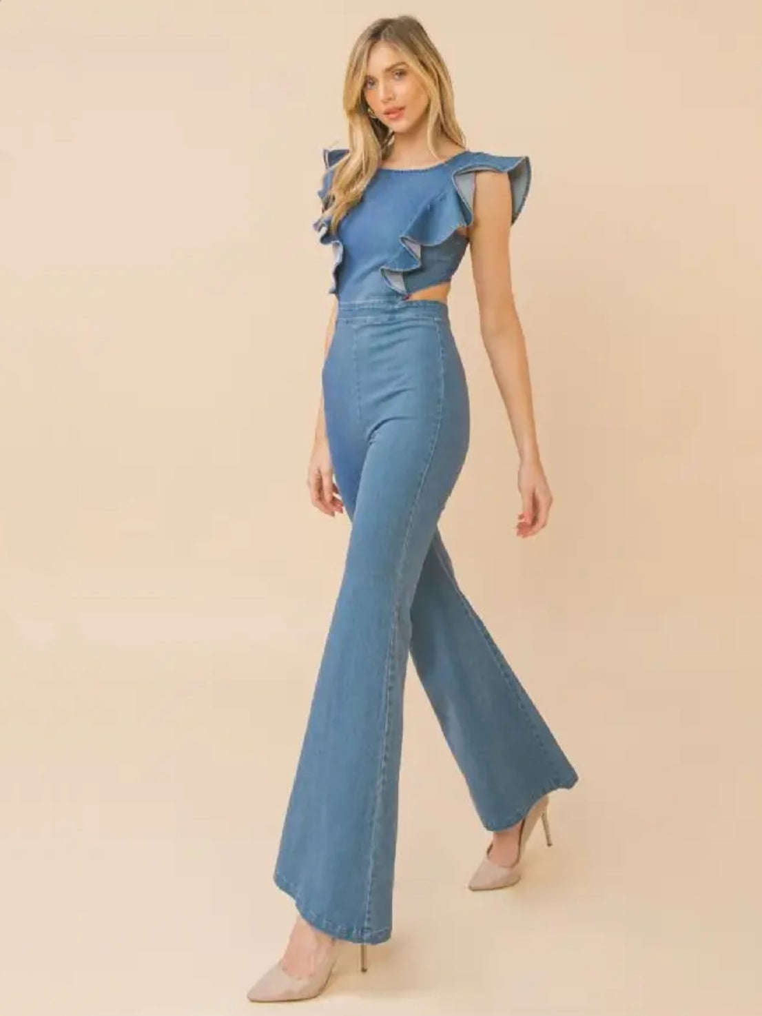 Jessie Denim Jumpsuit Jessie Denim Jumpsuit
